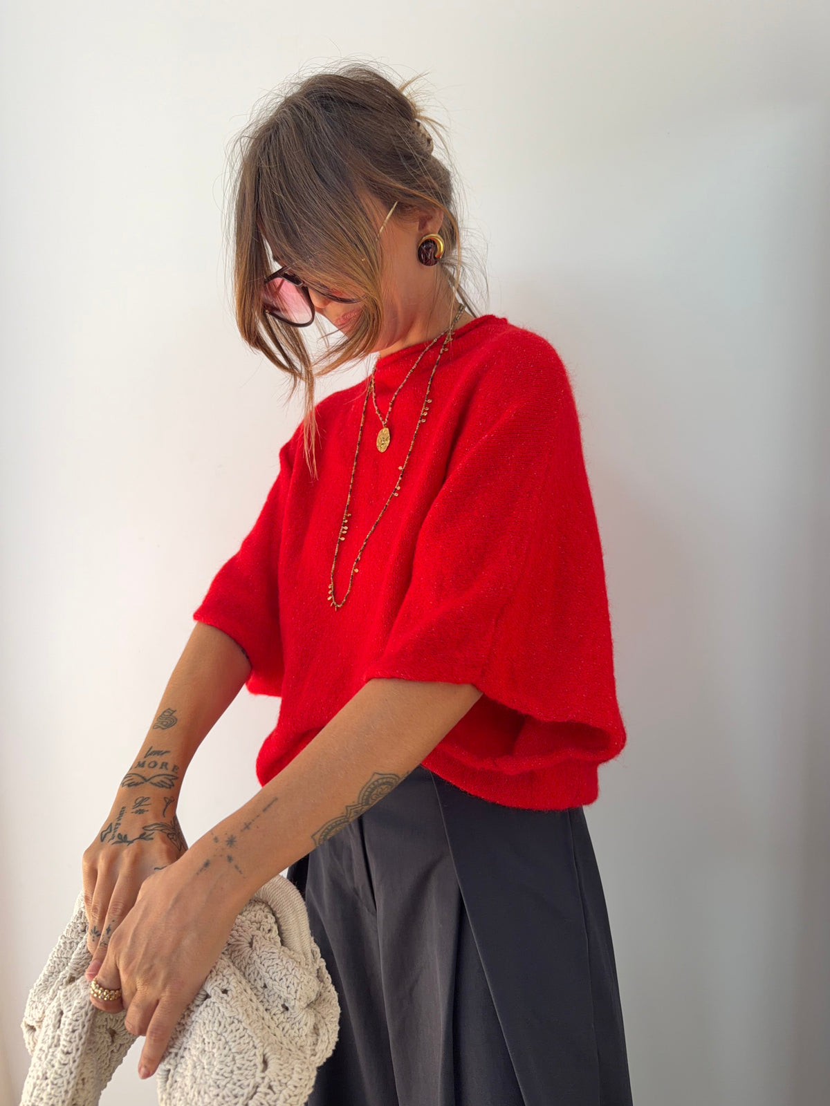 Pull Paris - rouge